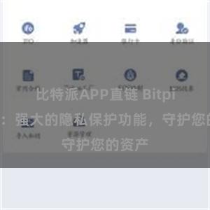 比特派APP直链 Bitpie钱包：强大的隐私保护功能，守护您的资产