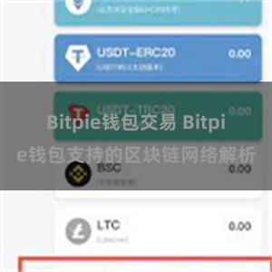 Bitpie钱包交易 Bitpie钱包支持的区块链网络解析