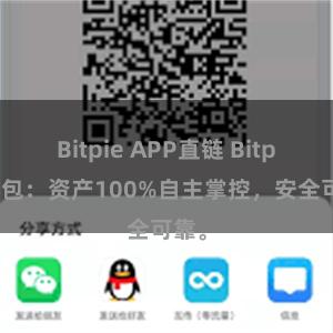 Bitpie APP直链 Bitpie钱包：资产100%自主掌控，安全可靠。