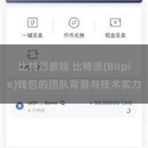 比特派教程 比特派(Bitpie)钱包的团队背景与技术实力