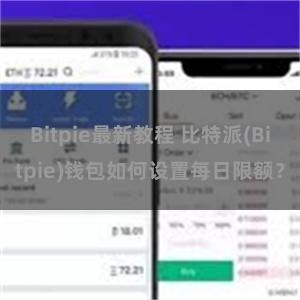 Bitpie最新教程 比特派(Bitpie)钱包如何设置每日限额？